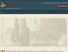 Tablet Screenshot of andersoncounselingcenter.com